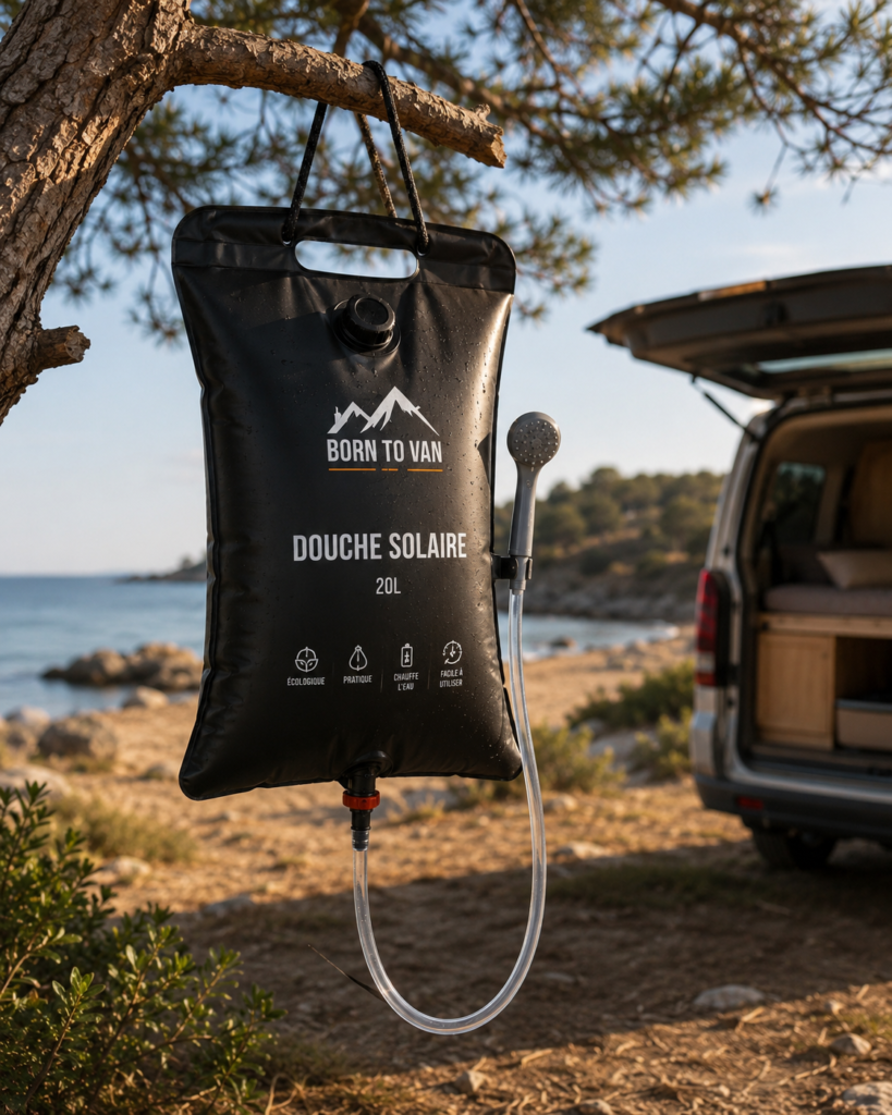 douche solaire portable